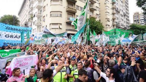 El 4A marcó la protesta gremial y social más fuerte contra Cambiemos