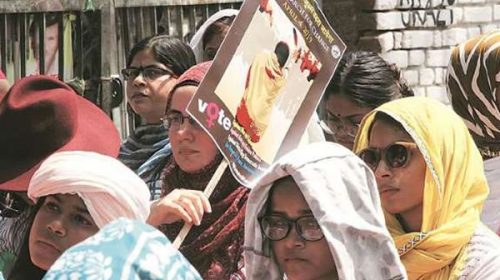 Miles de mujeres contra la violencia
