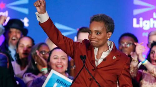 Lori Lightfoot, primera alcaldesa negra de Chicago