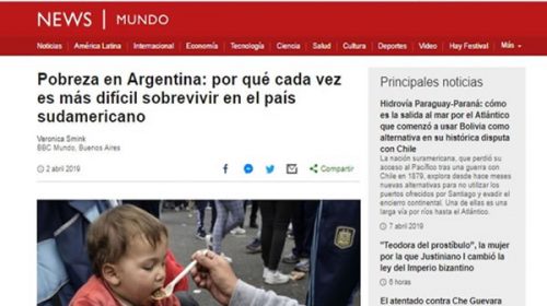 Durísima nota de la BBC sobre la crisis en Argentina
