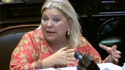 Elisa Carrió renunció a formar parte de la comisión de control a los fiscales