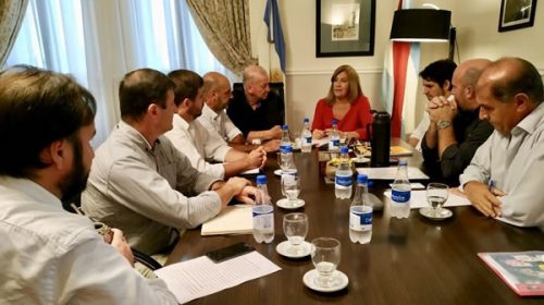 Referentes políticos y del sector citrícola se reunieron con la ministra Romero