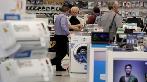 Sin ventas, los electrodomésticos igual aumentaron 45% interanual