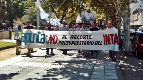 El INTA Concordia se suma a la marcha nacional contra el cierre de dependencias