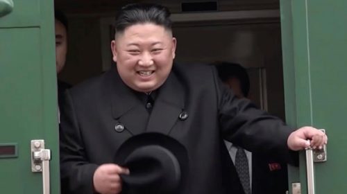 Kim llegó a Rusia en su tren verde para reunirse con Putin y dijo: “Soñaba con visitar este país”