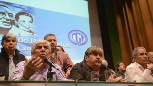 Moyano confirmó paro el 30-A