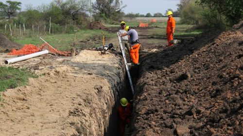 Continúa la ejecución del plan de saneamiento en el norte entrerriano