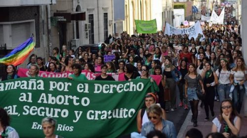 Paraná se suma a las actividades por la legalización del aborto