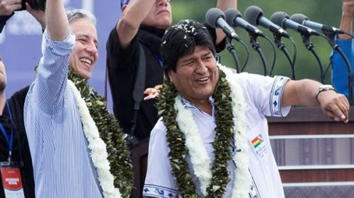 Evo Morales sigue al frente en los sondeos para las elecciones en Bolivia Evo Morales sigue al frente en los sondeos para las elecciones en Bolivia