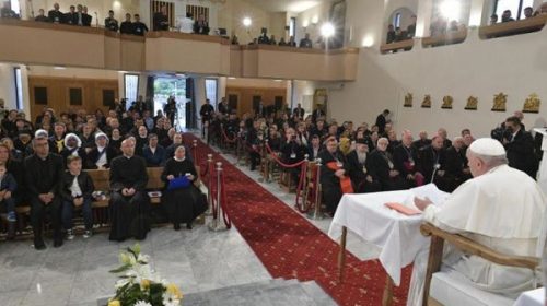 El papa Francisco recibió a jueces y funcionarios judiciales de la Argentina