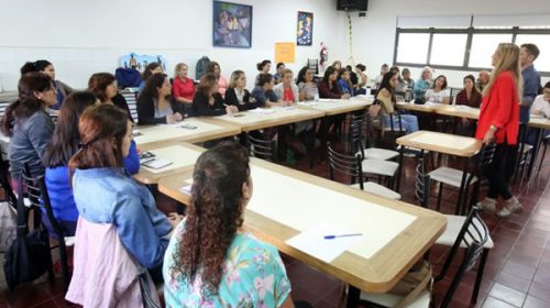 Se capacitan referentes de Educación Sexual Integral de todos los departamentos de la provincia