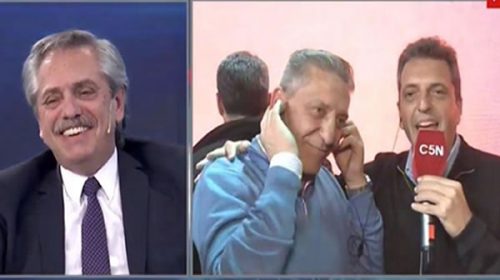 Alberto apuró a Massa al aire: “Volvé, tomemos un café y terminemos este tema”