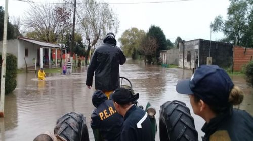 El gobierno provincial articula acciones para asistir a afectados por las lluvias El gobierno provincial articula acciones para asistir a afectados por las lluvias