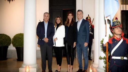 Macri recibe a Iván Duque en su primera visita al país