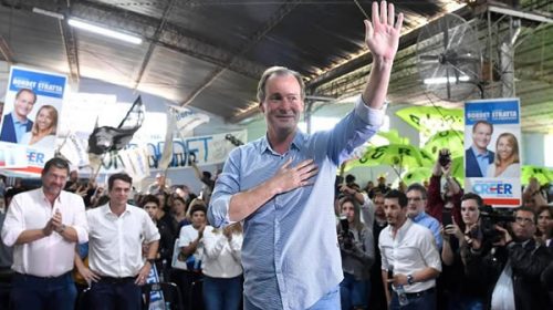 Bordet apuesta a reelección, blindado por peronismo unido Bordet apuesta a reelección, blindado por peronismo unido