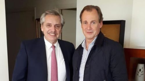 Bordet se reunió con Alberto Fernández y le expresó su respaldo