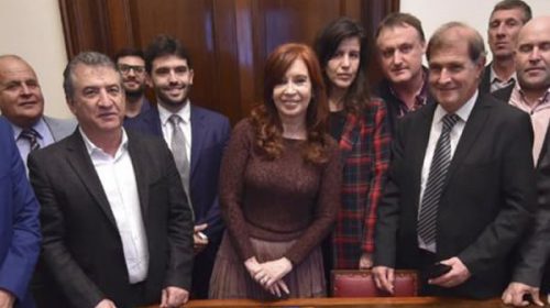 Urribarri se reunió con Cristina: “Logramos una enorme receptividad”, afirmó