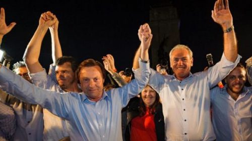 Benedetti y Varisco cierran campaña juntos en Paraná