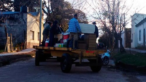 Los afectados por la inundación vuelven a sus hogares