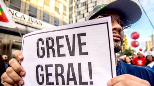 Gremios brasileños realizan hoy el primer paro general contra Bolsonaro Gremios brasileños realizan hoy el primer paro general contra Bolsonaro