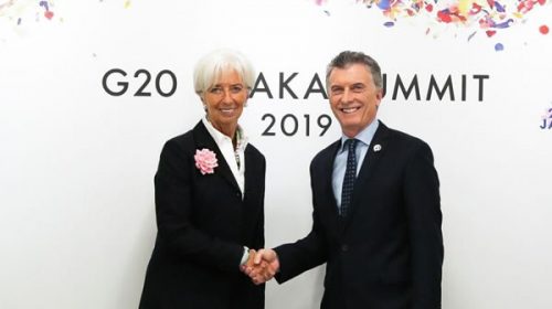 Lagarde respaldó a Macri: “Los esfuerzos están dando resultados”