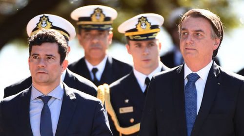 Tras las denuncias en su contra, el juez Moro recibió el apoyo de Bolsonaro y los militares Tras las denuncias en su contra, el juez Moro recibió el apoyo de Bolsonaro y los militares