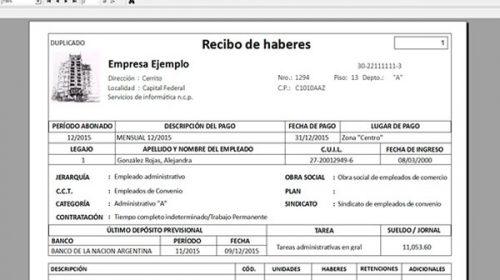 Ahora sí: recibo de sueldos digital