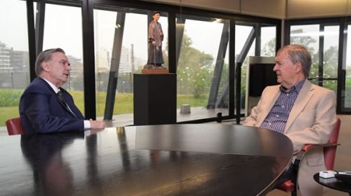 Schiaretti recibió a Pichetto en el inicio de la campaña, en otro gesto a Macri