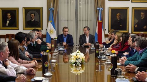 Bordet recibió a los intendentes electos de Cambiemos para trabajar en conjunto