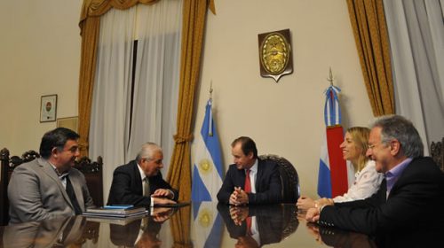 Bordet renueva agenda de trabajo con los intendentes actual y electo de Concepción del Uruguay