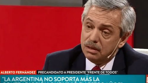 “La Argentina no soporta más la división que ha sufrido en estos años”