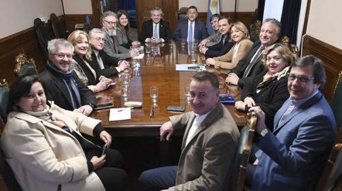 Alberto logró el respaldo de los senadores del PJ que conducía Pichetto