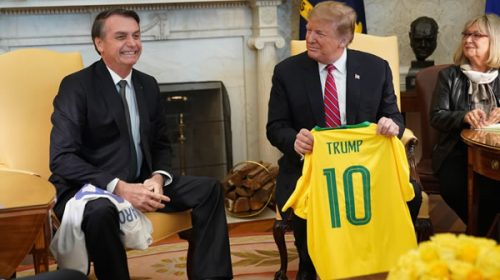 Bolsonaro propone cumbre regional con Trump