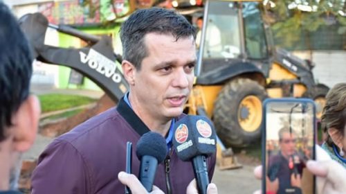 “Finalizaremos nuestro primer mandato con 1000 cuadras pavimentadas”, dijo el intendente de Concordia