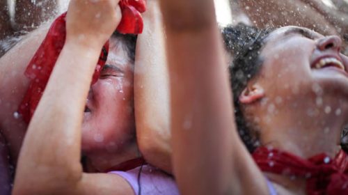 Sanfermines lavan imagen de violencia sexista