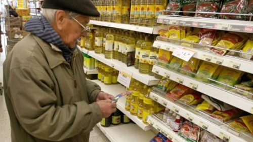 La canasta básica alimentaria equivale a casi el 95% de una jubilación media