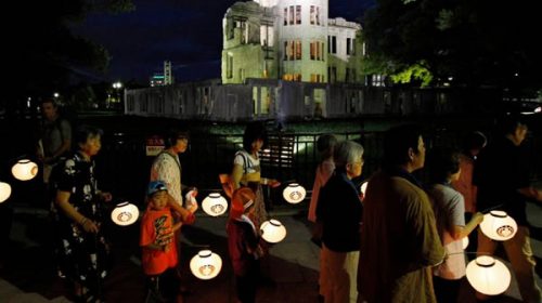 Japón y su minuto de silencio por la bomba de Hiroshima