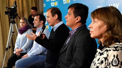 El triunfo “es contundente y en octubre será igual o mejor”, afirmó Bordet