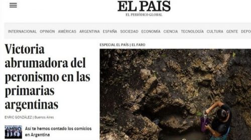 La prensa internacional destaca la holgada victoria del kirchnerismo