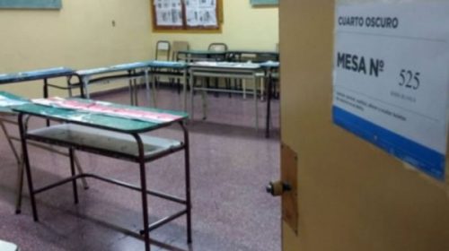 Se difundió el listado de escuelas habilitadas para las PASO