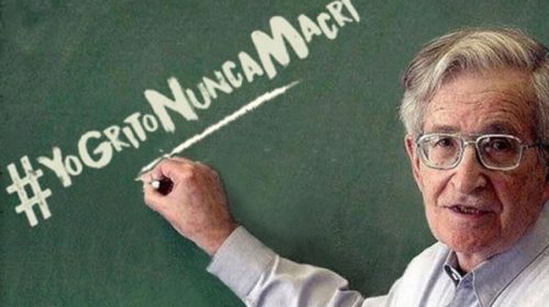 Noam Chomsky contra Macri