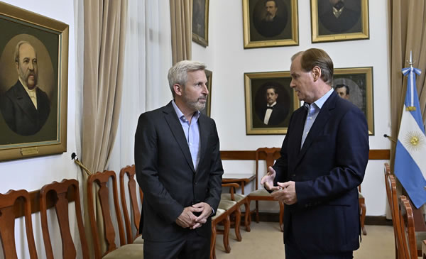 Bordet y Frigerio acuerdan los pasos para una transición ordenada