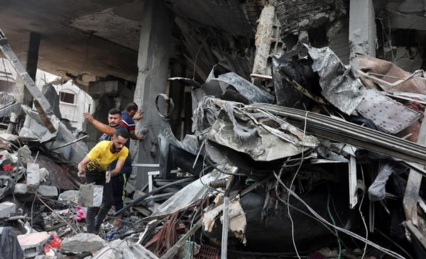 La ONU aseguró estar “muy preocupada” por los bombardeos de Israel sobre Gaza