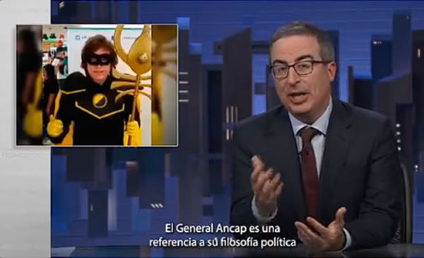 En la televisión de Estados Unidos se ríen de las ideas de Milei y su grotesca campaña de marketing